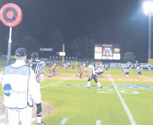 <span class='credit'>Photo By: Kristyn Sonnenberg | Photo Editor</span><span class='description'>Battling Bulldogs. The Ferris State Bulldogs battle on against the Michigan Tech Huskies this Saturday at Comstock Park.</span>