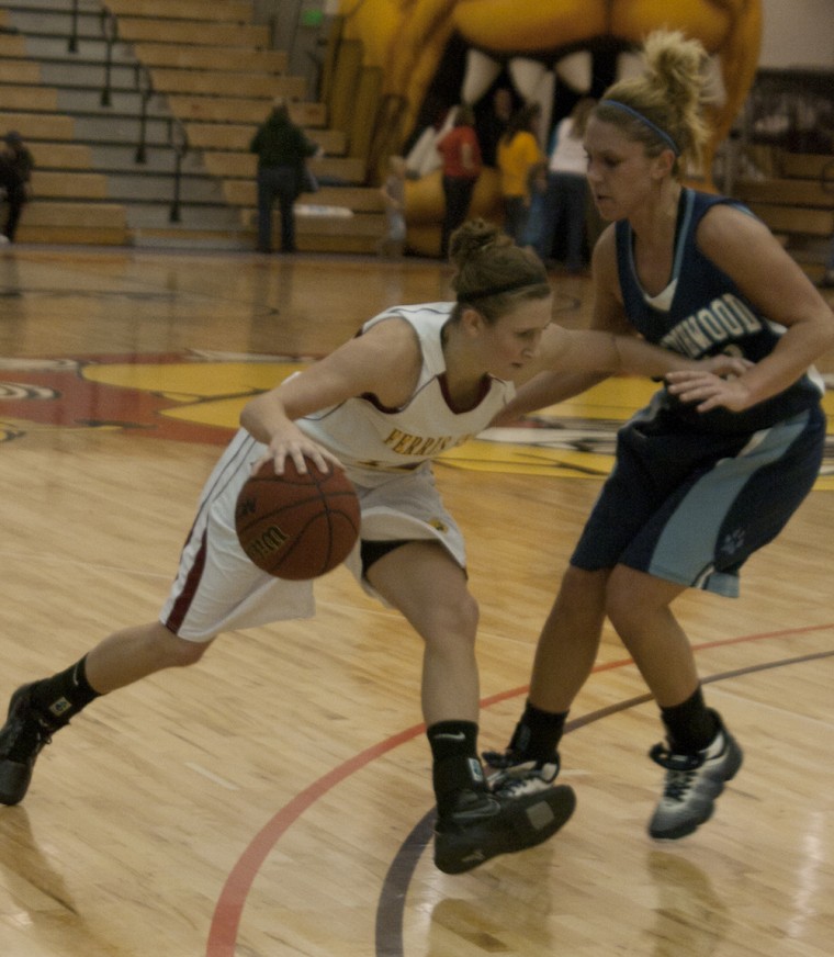 Looking For a Win: Tricia Principe and the Bulldogs have been on a three-game losing streak, but hope to pull out a win against Northwood on Jan. 15. Photo By: Kate Dupon | Photo Editor