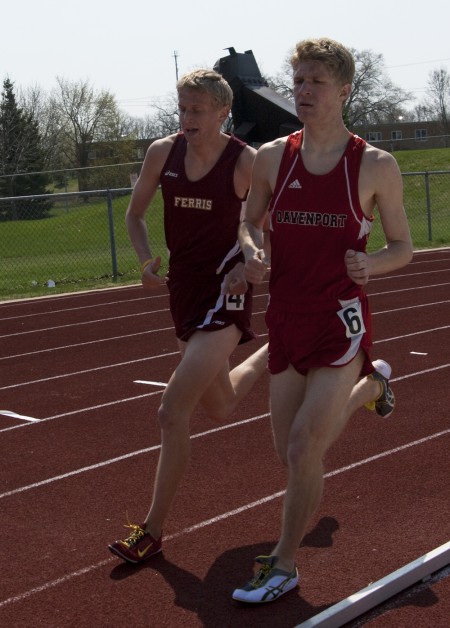 Taking on Grand Valley: Ferris runner competes in the Bulldog Invitational on April 10, 2010. The Bulldogs will compete in the Mike Lints Laker Open on Jan. 21 at Grand Valley. Torch File Photo