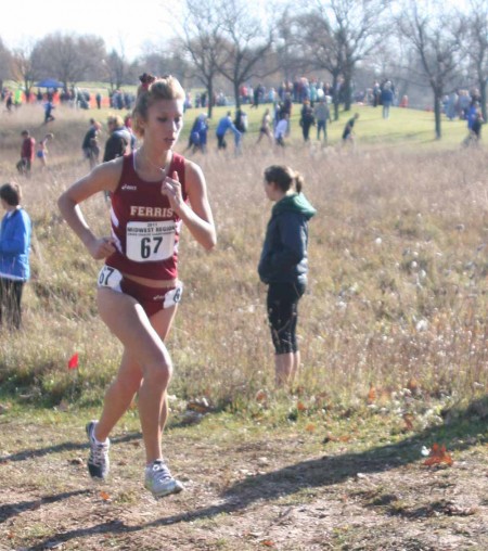 All-American: FSU junior Anna Rudd, above, claimed All-American honors along with her teammate, senior Tina Muir. The Bulldogs tied for eighth place at the national championships on Nov. 19. Photo By: Kate Dupon | Photo Editor