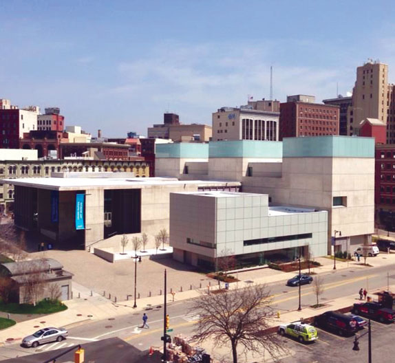 Grand Art: The Grand Rapids Art Museum features art collections ranging from Renaissance to modern art. The museum also houses many exhibits during Grand Rapids’ ArtPrize. Photo By: Olivia Odette | Photographer