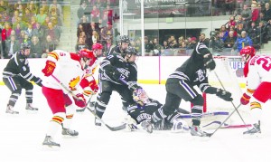 The number one team in the nation was able to  sweep Ferris State in Big Rapids, and Ferris will have to see them again when they travel to Mankato next weekend to take on Minnesota State.