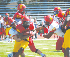 The Bulldog’s had great weather for their Spring Crimson and Gold game.