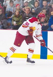 Hill was co-captain of the 2012 Frozen Four Ferris Hockey team and is now director of Hockey Operations at Miami of Ohio.