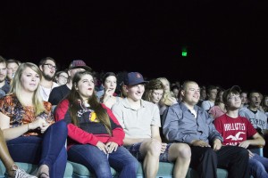 Hundreds of students waited in line for hours to get their tickets to see Bo Burnham in Williams Auditorium.