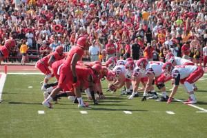 The Bulldogs defeated the SVSU Cardinals 35-18 at Top Taggart Field last Saturday during Homecoming.