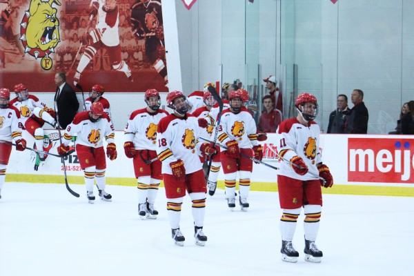 Following the loss on Friday, Ferris currently stands at an 0-2-1 regular season record. They'll have another chance at their first win of the season when they take on Michigan Tech for the second time in Ewigleben Arena tomorrow.