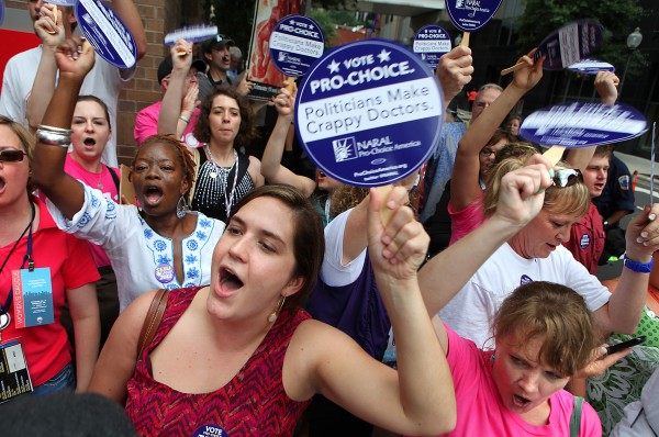 Both the pro-life and pro-choice sides of the debate hope to make their voices heard by protesting.