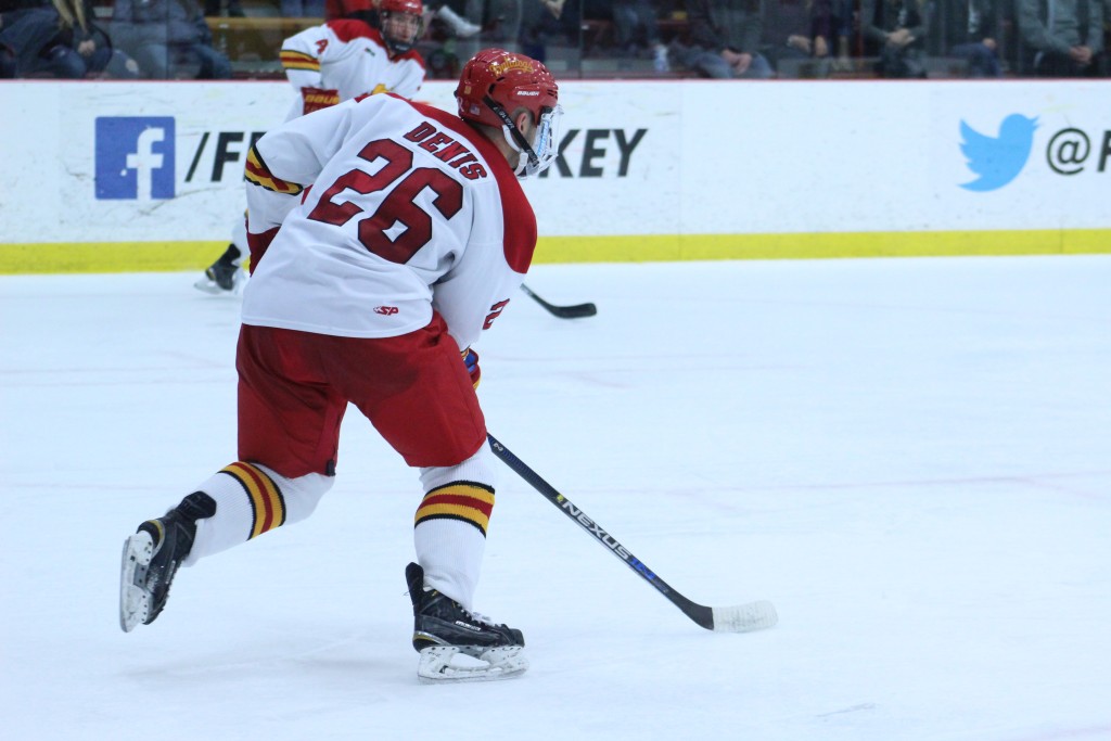 The Bulldogs will be on hiatus for much of the holiday break, as they won't see the ice again until Jan. 1 when they take on Harvard in the 25th Annual Mariucci Classic.