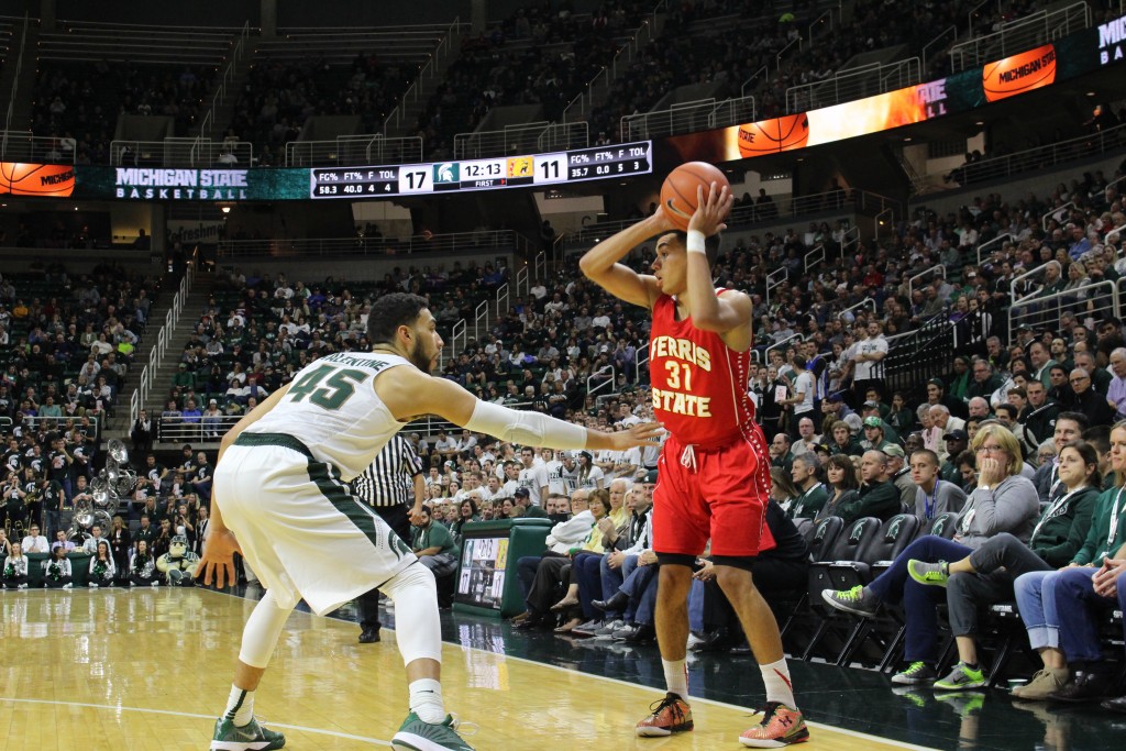 The Ferris State men’s basketball team is undefeated in the 2015-2016 season, outscoring their opponents by an average of 19.7 points per game on their way to a 6-0 start.