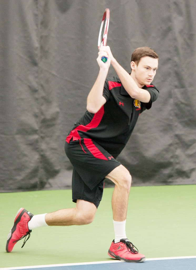 FSU junior Conner Hunt is a key returning player for the Bulldog tennis team this season.