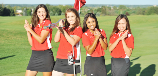 The Ferris State women’s golf team is locked and loaded and ready to make a statement in Kentucky this weekend.