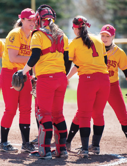 The softball team has built a 19-9 overall record so far under new head coach Wally King, and has begun conference play 4-0.