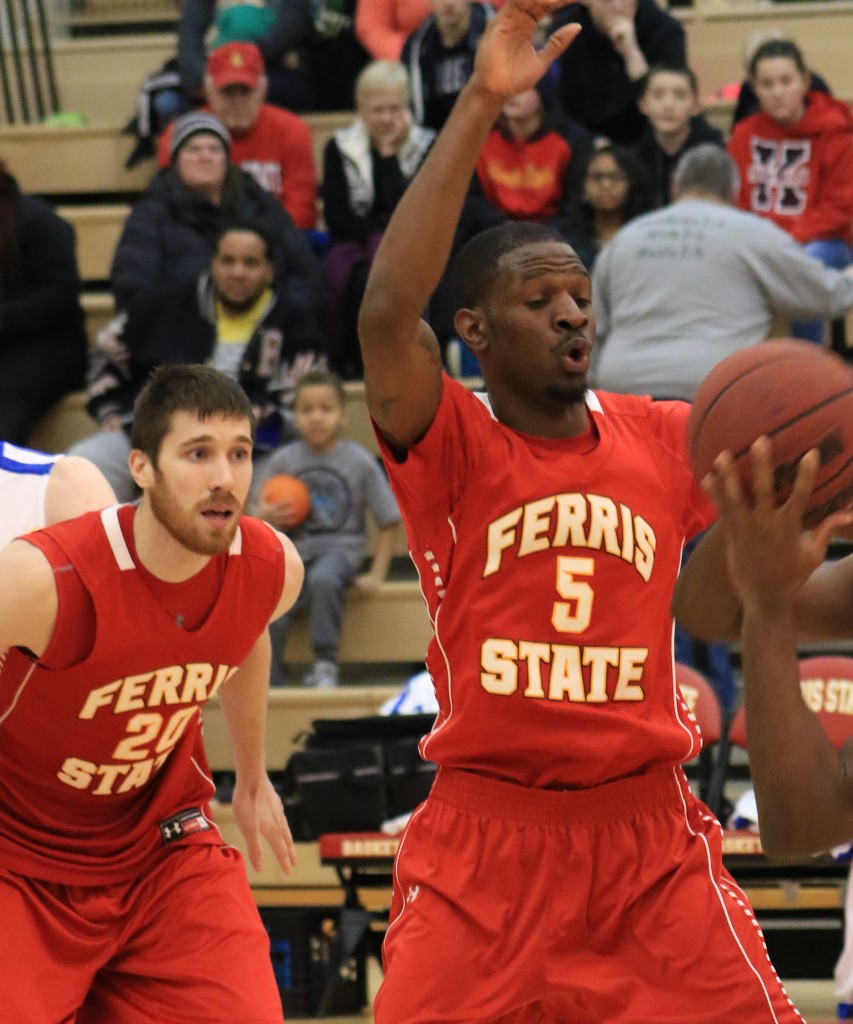 Seniors Jared Stolicker, James Chappell, Jibreel Jackson and Josh Fleming played their final game in a Bulldogs uniform tonight in the 63-61 NCAA Div. 2 Regional Championship loss to Saginaw Valley State.