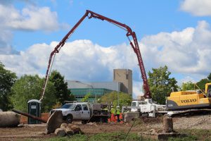 One of many construction projects currently underway at Ferris is the development of a new residence hall on north campus that will be solely designated for freshman students beginning Fall 2017.