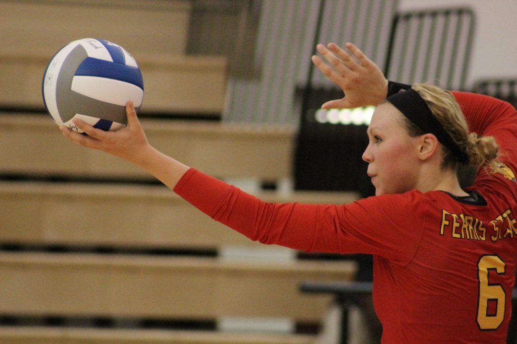 Ferris senior setter Stephanie Sikorski is one of few returning starters from last year's No. 1 ranked team.