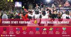 Ferris football released their schedule.